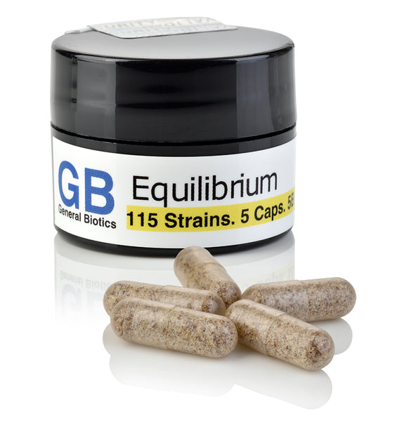 Equilibrium Probiotic with Prebiotic, FREE 5-Capsule Sample