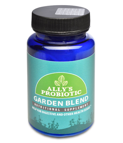 Ally's Probiotic Garden Blend - 30 Daily Capsules with Prebiotic